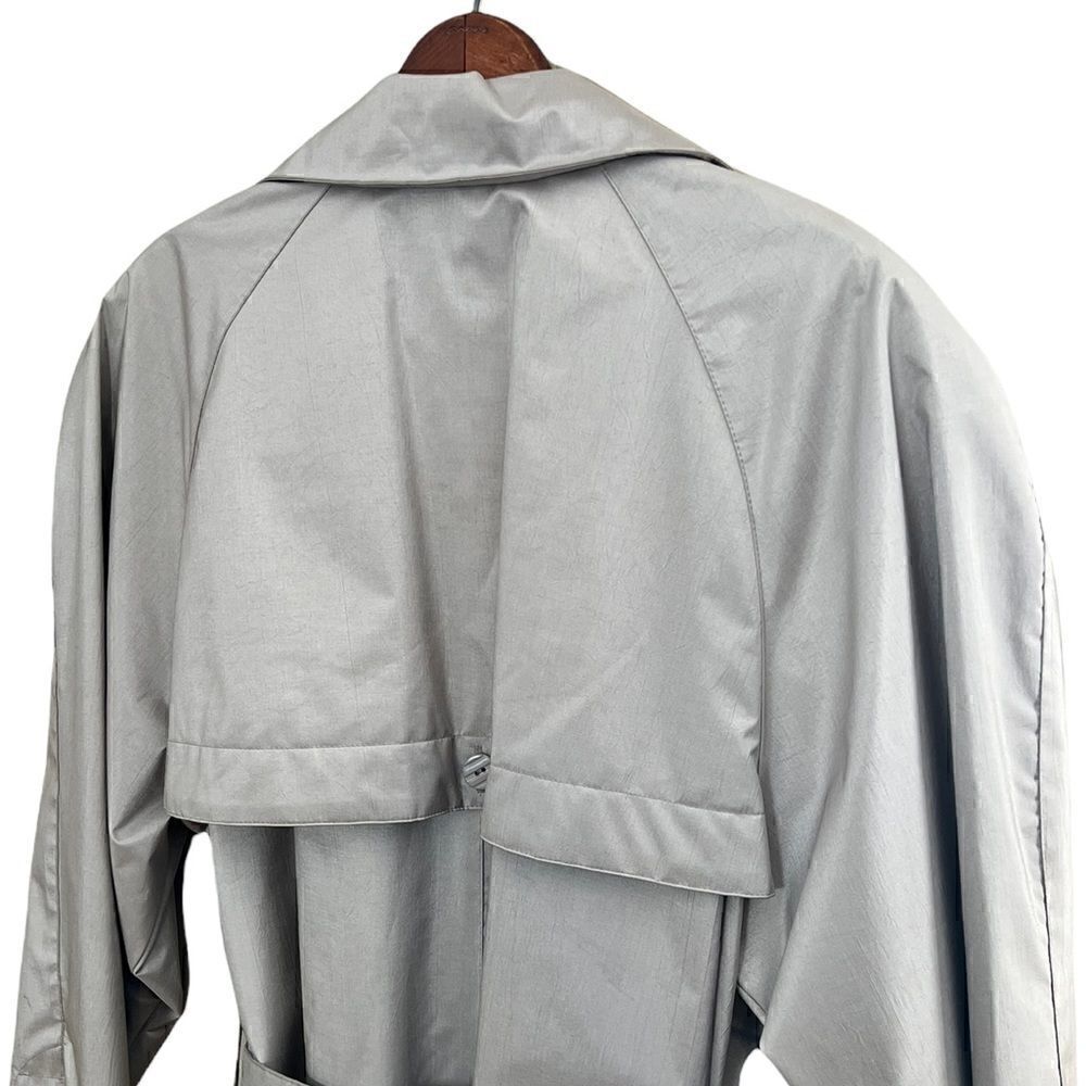 British Mist Champagne Colored Trench Coat - Picture 8 of 9